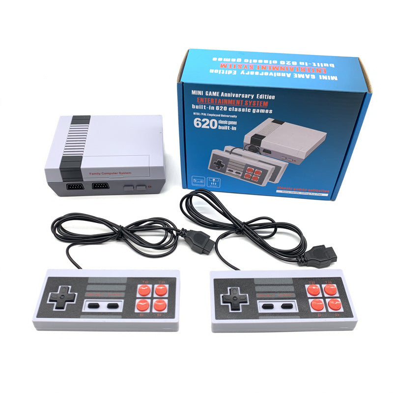 NES Game Console 8-bit Nostalgic 80 S Retro FC NES 620 TV Mini Game Host