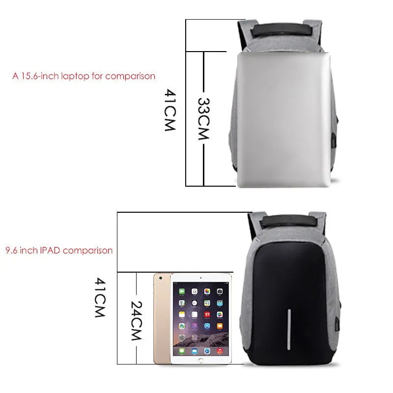 Laptop Backpack USB Charging